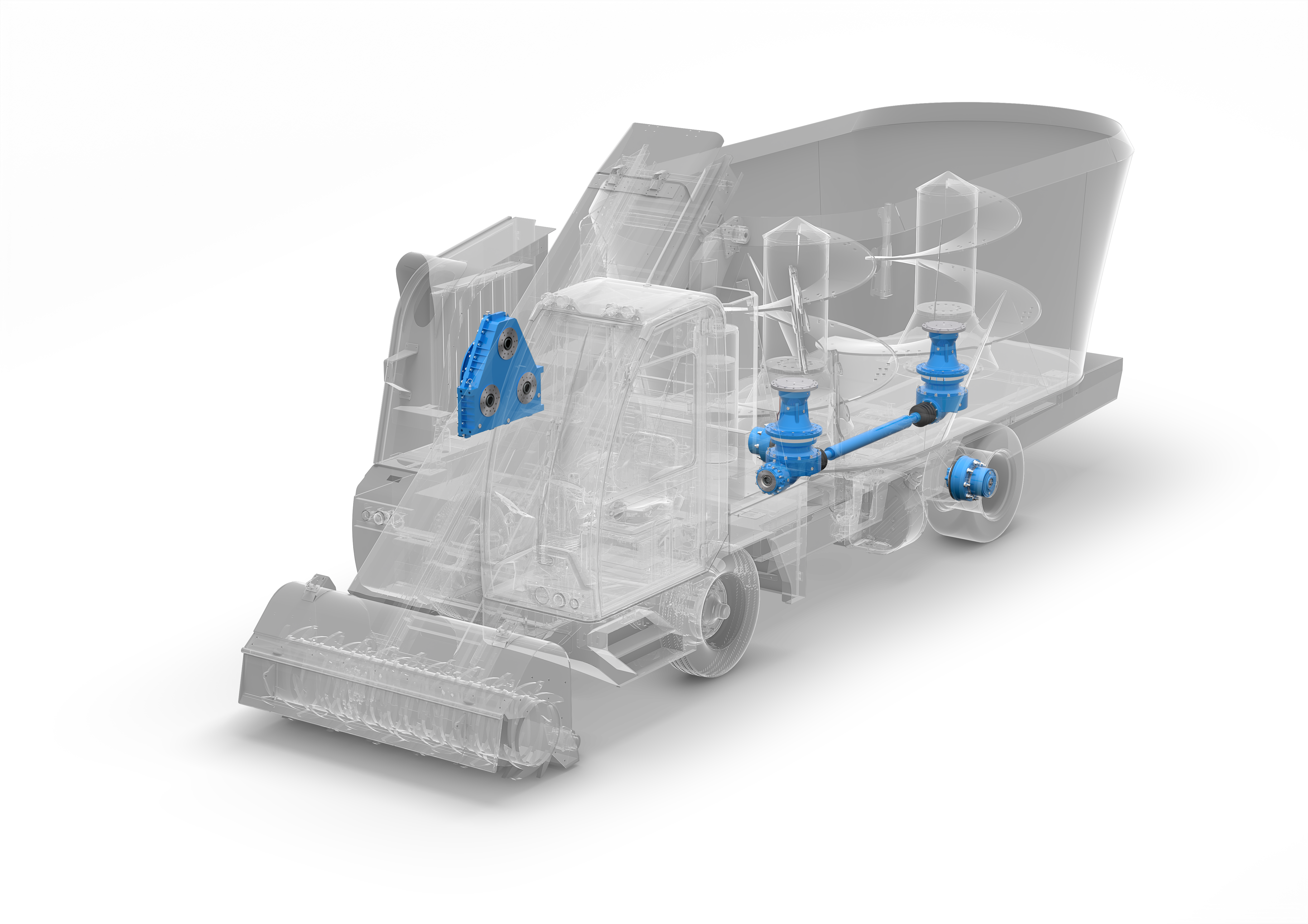 Self-Propelled Cattle Feeder Mixers