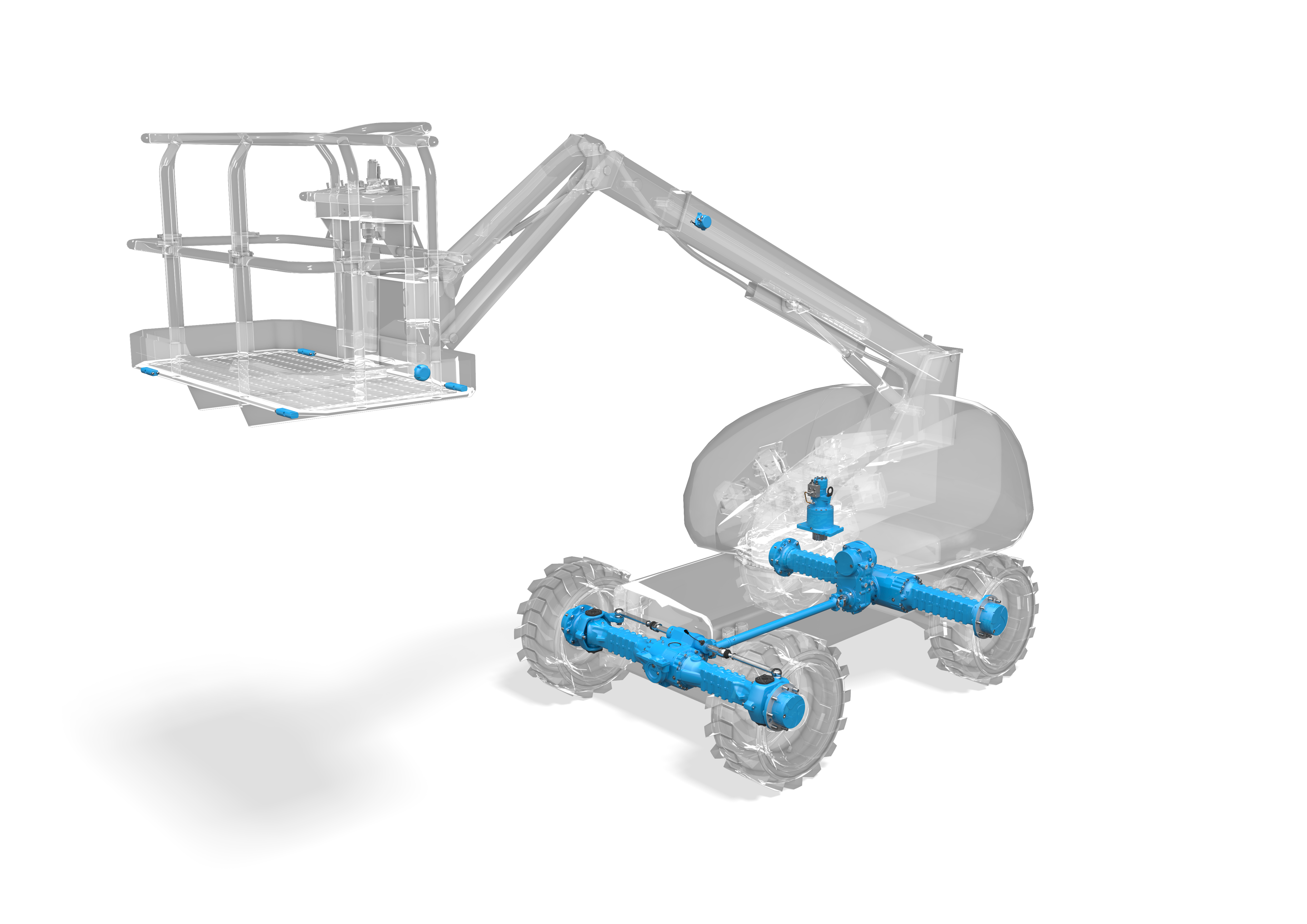 MEWP - Articulated Boom - Conventional - Central Drive