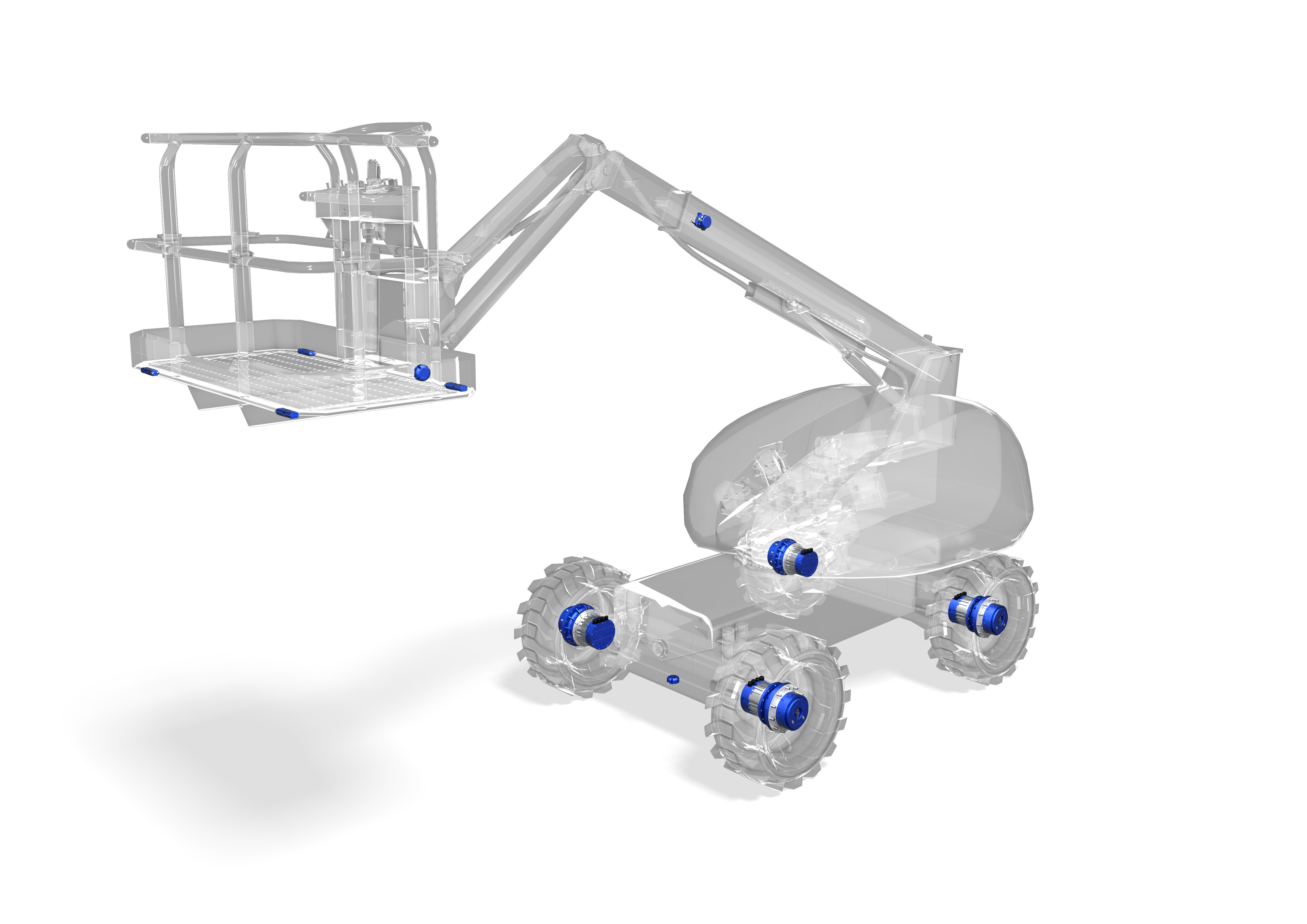 MEWP - Articulated Boom - Electrified - 4 Wheel Drive