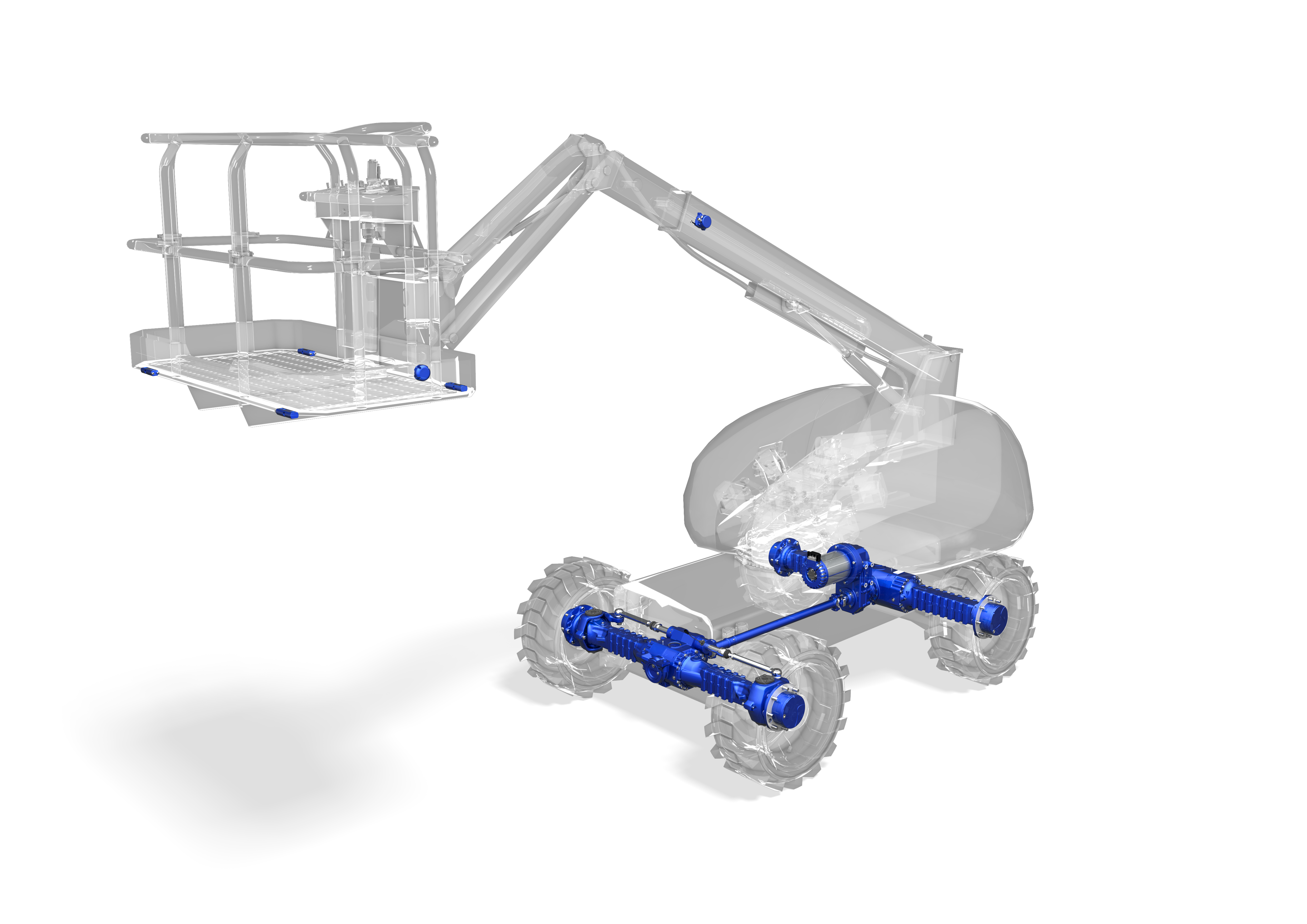 MEWP - Articulated Boom - Electrified - Central Drive