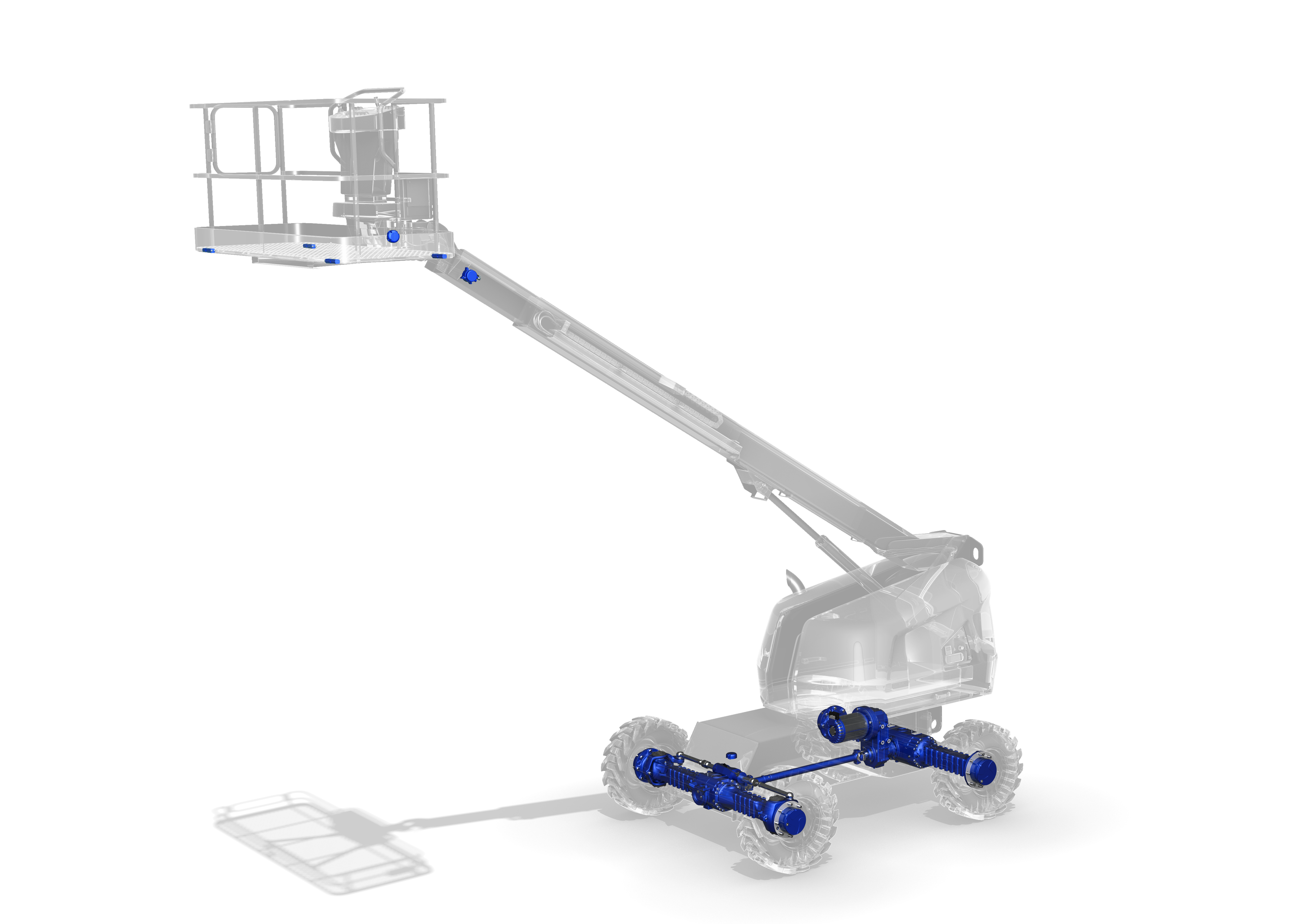 MEWP - Telescopic Boom - Electrified - Central Drive