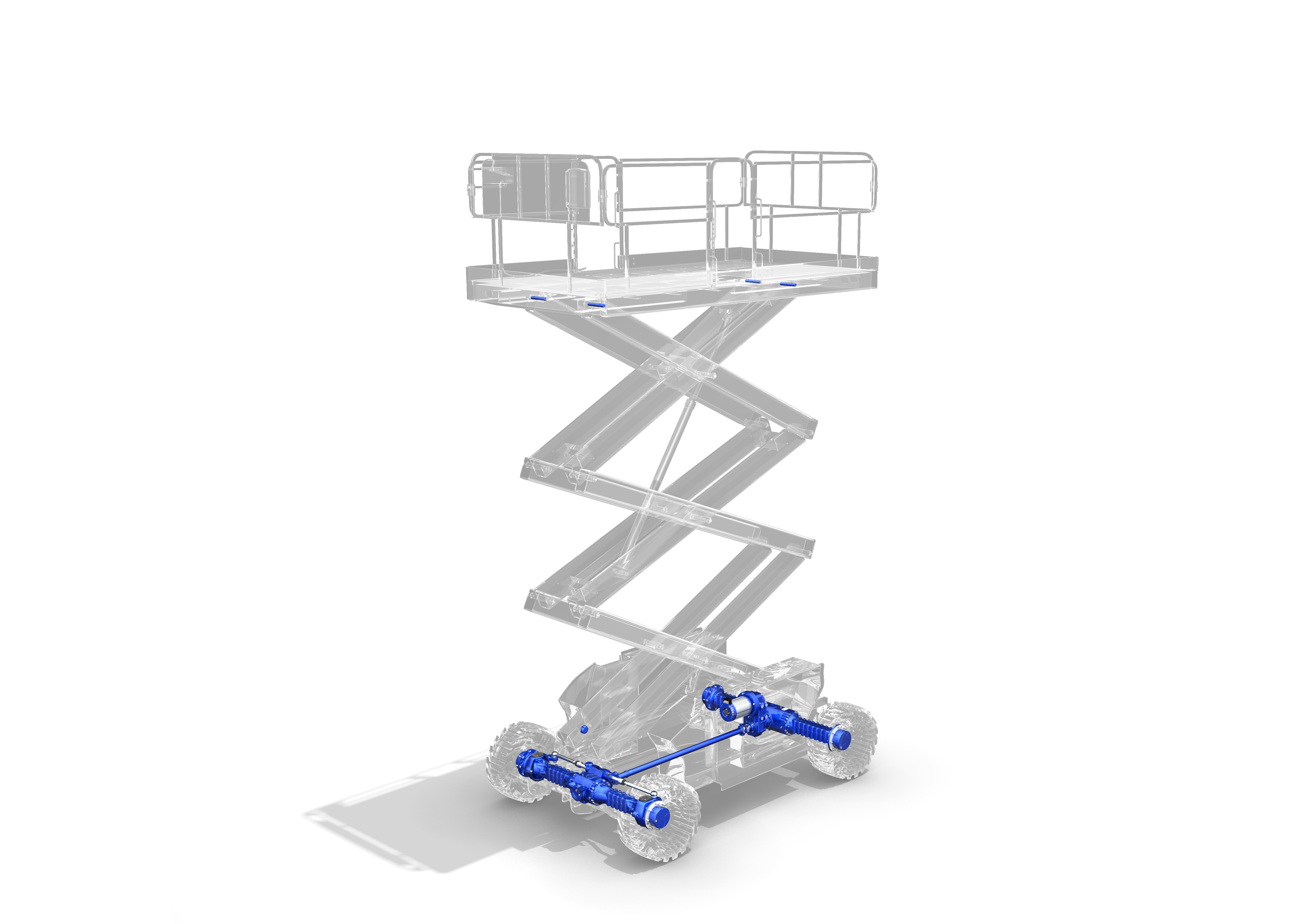 MEWP - RT Scissor - Electrified - Central Drive